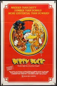3b150 CHEAP 1sh R77 Dirty Duck, the world's only X rated comedy cartoon musical!