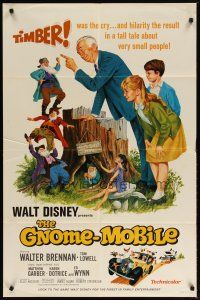 3b337 GNOME-MOBILE style B 1sh '67 Walt Disney fantasy, Walter Brennan, Tom Lowell, Matthew Garber