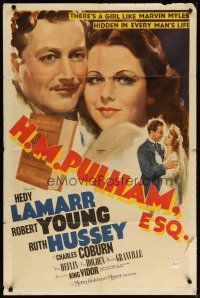 3b364 H.M. PULHAM ESQ style C 1sh '41 there's a girl like Hedy Lamarr hidden in every man's life!