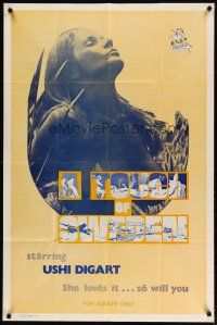 3b889 TOUCH OF SWEDEN 1sh '71 sexiest Swedish Uschi Digard loves it!