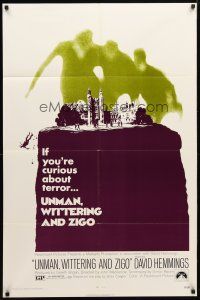 3b923 UNMAN, WITTERING & ZIGO 1sh '71 David Hemmings, if you're curious about murder...