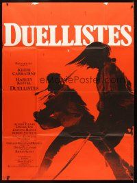3c384 DUELLISTS French 1p '77 Ridley Scott, Keith Carradine, Harvey Keitel, cool fencing image!