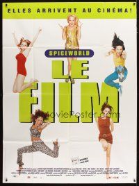 3c605 SPICE WORLD French 1p '98 Spice Girls, Victoria Beckham, English pop music!