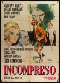 3c201 INCOMPRESO Italian 1p '66 directed by Luigi Comencini, artwork by Angelo Cesselon!