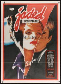 3c206 JADED Italian 1p '89 Randall Brady, Elisabeth Brooks, artwork by P. Portuesi!