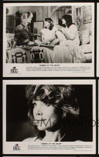3d063 CRIMES OF THE HEART presskit w/ 13 stills '86 Diane Keaton, Sissy Spacek & Jessica Lange!