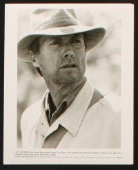 3d011 WHITE HUNTER, BLACK HEART presskit w/ 20 stills '90 close up of Clint Eastwood as John Huston!