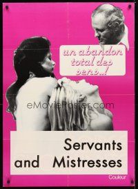 3e026 SERVANTS & MISTRESSES French Canadian '70s image of sexy women & master!