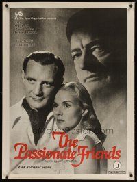 3e054 PASSIONATE FRIENDS Indian R60s David Lean directed, great art of One Woman's Story!