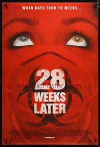 3f010 28 WEEKS LATER DS 1sh '07 Catherine McCormack, Robert Carlyle, zombies!