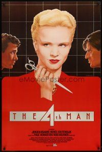 3f015 4TH MAN 1sh '83 Paul Verhoeven's De Vierde man, realy cool Topazio art of top stars!