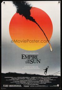 3f223 EMPIRE OF THE SUN 1sh '87 Stephen Spielberg, John Malkovich, first Christian Bale!