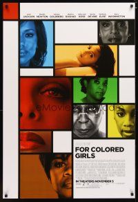 3f265 FOR COLORED GIRLS advance DS 1sh '10 Janet Jackson, Thandie Newton, cool design!
