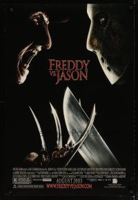 3f272 FREDDY VS JASON advance DS 1sh '03 cool image of horror icons, ultimate battle!