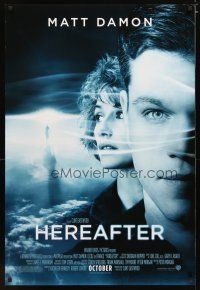 3f346 HEREAFTER advance DS 1sh '10 directed by Clint Eastwood, Matt Damon & Cecile De France!