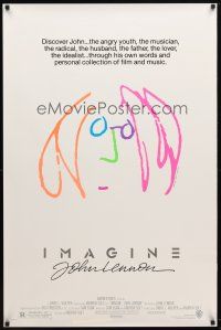 3f375 IMAGINE 1sh '88 classic art by former Beatle John Lennon!