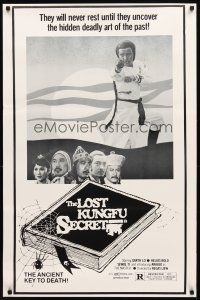 3f497 LOST KUNG FU SECRET 1sh '80 Chi Lo, uncover the hidden deadly art of the past!