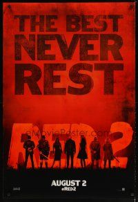 3f634 RED 2 teaser DS 1sh '13 John Malkovich, Mary-Louise Parker, Catherine-Zeta Jones!