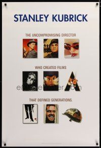 3f724 STANLEY KUBRICK COLLECTION video 1sh '99 Paths of Glory, Dr. Strangelove, 2001!