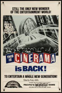 3f766 THIS IS CINERAMA 1sh R73 back to entertain a whole new generation!
