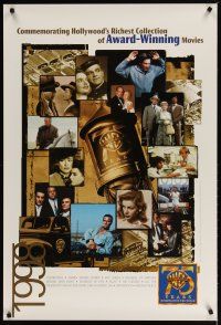 3f808 WARNER BROS 75TH ANNIVERSARY video 1sh '98 Clint Eastwood, Paul Newman, Lauren Bacall & more!