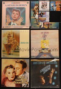 3g043 LOT OF 9 LASER DISCS FROM JUDY GARLAND MOVIES '80s-90s A Star Is Born, Words & Music + more!