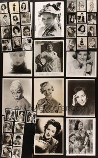 3g087 LOT OF 45 8x10 PORTRAIT STILLS OF FEMALE STARS '50s-80s sexy actresses & much more!
