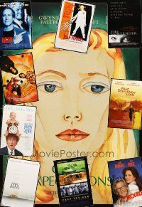 3g130 LOT OF 46 UNFOLDED DOUBLE-SIDED ONE-SHEETS '90 - '00 great images from a variety of movies!