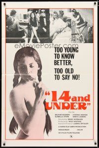 3h005 14 & UNDER 1sh '73 Ernst Hofbauer, too young to know better, too old to say no!