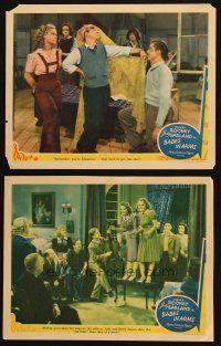 3j867 BABES IN ARMS 2 LCs '39 Mickey Rooney, Judy Garland, Busby Berkeley directed!