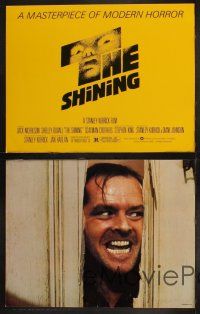 3j001 SHINING 13 color 11x14 stills '80 Stephen King & Stanley Kubrick masterpiece, Jack Nicholson
