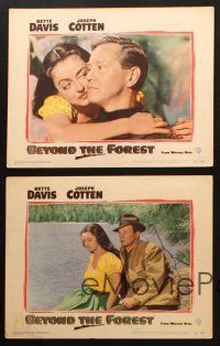3j650 BEYOND THE FOREST 5 LCs '49 King Vidor, nobody's as good as Bette Davis when she's bad!