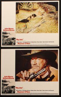 3j593 BIG JAKE 6 LCs '71 Richard Boone wanted gold but John Wayne gave him lead instead!