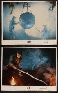3j065 BLOB 8 LCs '88 Kevin Dillon, Shawnee Smith, Chuck Russell sci-fi remake!