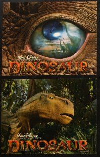 3j020 DINOSAUR 9 LCs '00 Walt Disney, great images of prehistoric world!