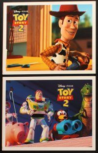 3j007 TOY STORY 2 11 LCs '99 Woody, Buzz Lightyear, Disney and Pixar animated sequel!
