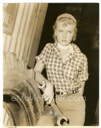 3k055 BAD DAY AT BLACK ROCK 7.5x9.75 still '55 mechanic & garage owner Anne Francis with wrench!