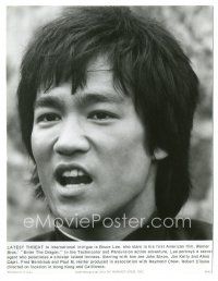3k114 BRUCE LEE 7x9.25 still '73 the kung fu legend in his first American movie, Enter The Dragon!