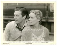 3k233 EBB TIDE 8.25x10.25 still '37 close up of beautiful Frances Farmer & Ray Milland!