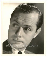 3k271 FAST & LOOSE 8x10 still '39 super close portrait of Robert Montgomery by Willinger!