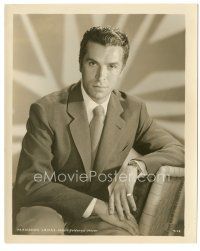 3k276 FERNANDO LAMAS 8.25x10.25 still '40s great portrait of the handsome Spanish leading man!