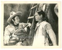 3k280 FLAMING FRONTIERS 8x10.25 still '38 Charles Stevens watches Chief Thundercloud bound & gagged!