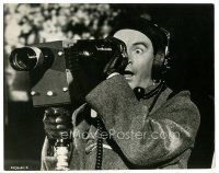 3k288 FORTUNE COOKIE 8x10.25 still '66 close up of Jack Lemmon with his creepie peepie TV camera!
