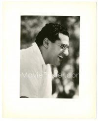 3k307 GEORGE CUKOR 8.25x10.25 still '33 laughing profile portrait on the set of Little Women!