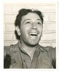 3k311 GEORGE RAFT 8.25x10 still '39 great candid laughing close up from Each Dawn I Die!