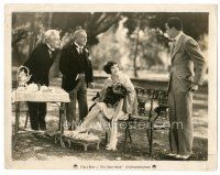 3k314 GET YOUR MAN 8x10 still '27 Buddy Rogers looks at sexy Clara Bow with Josef Swickard & another