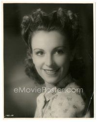 3k447 JANINE DARCEY 7.75x10 still '40 the pretty actress to appear in French Without Tears!