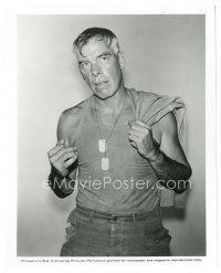 3k524 LEE MARVIN 8x10 still '68 portrait as the convicted traitor from Sergeant Ryker by Trumpler!