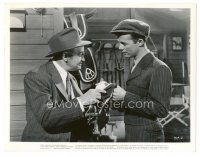 3k851 STORY OF SEABISCUIT 8x10.25 still '49 Barry Fitzgerald & Lon McCallister, horse racing!