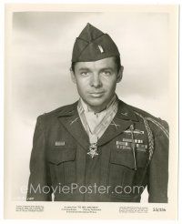 3k910 TO HELL & BACK 8.25x10 still '55 best portrait of Audie Murphy in his World War II uniform!